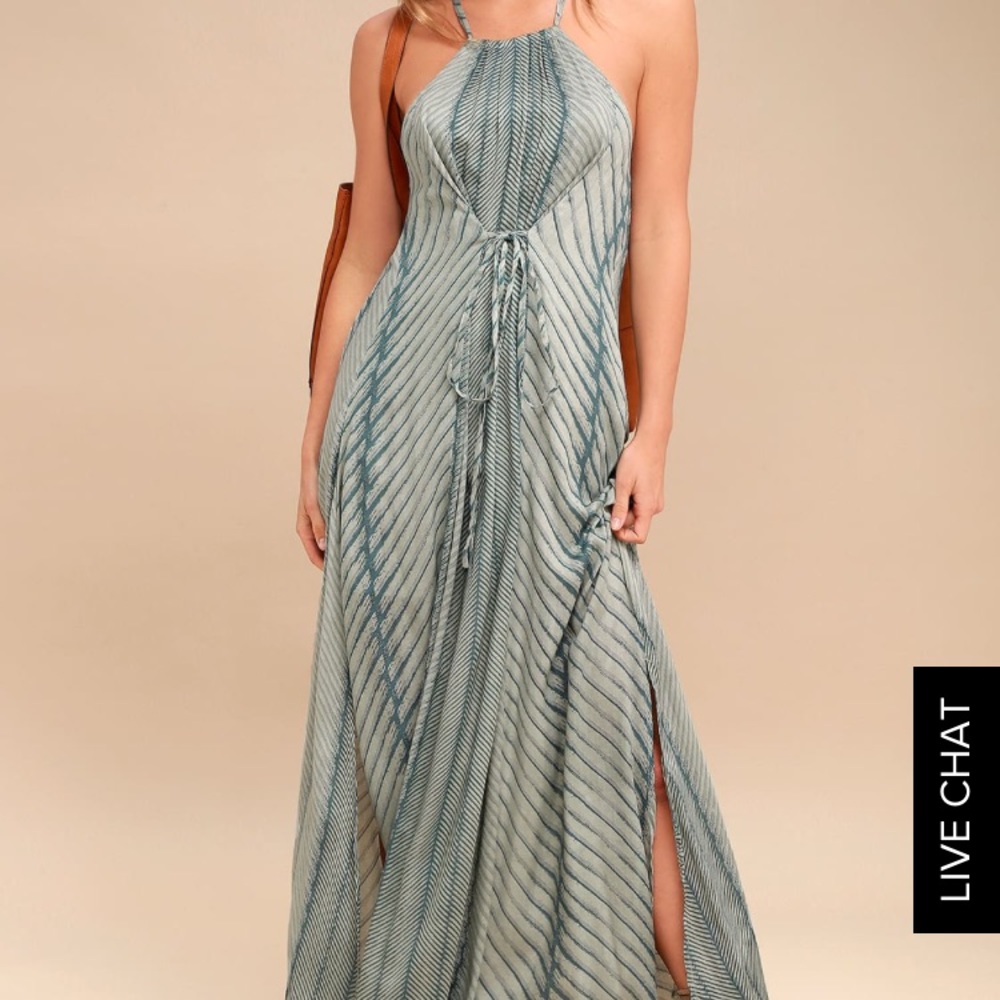 O Neill sage green dress